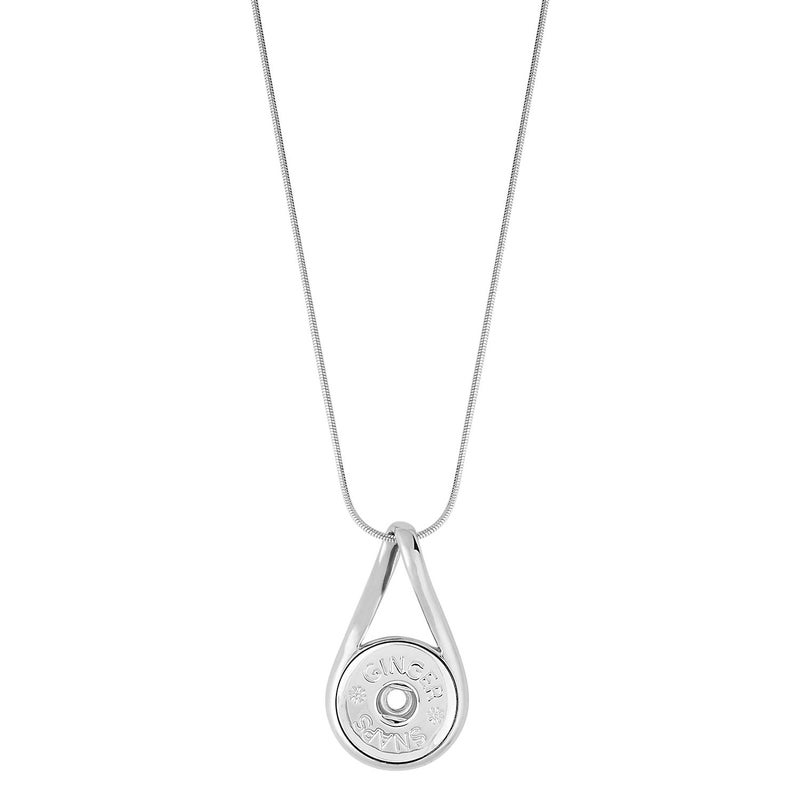 Ginger Snaps Infinity Necklace SN92-56 Interchangeable Jewelry Snap Accessory - Image 1
